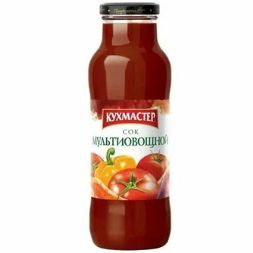 Вопросы и ответы о "Кухмастер" Сок Мультиовощной с мякотью 0,68л.*5шт ...