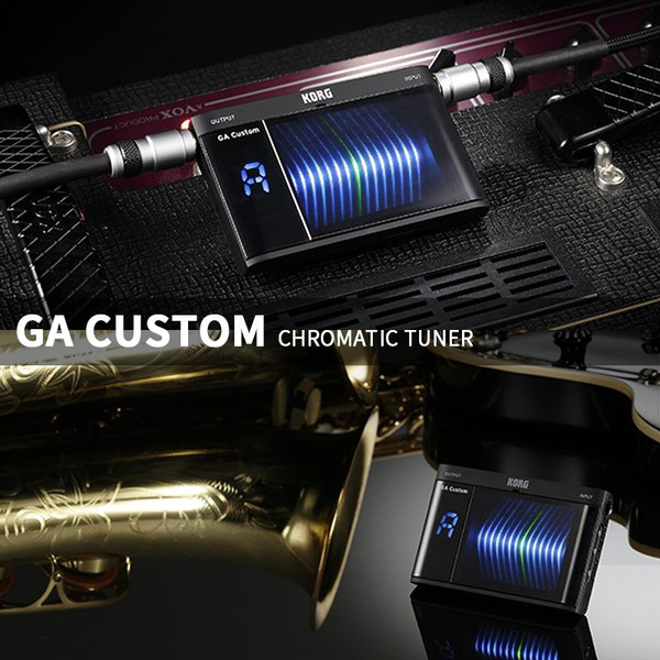 "KORG тюнер GA Custom Черный купить на OZON по низкой цене (1714834147)