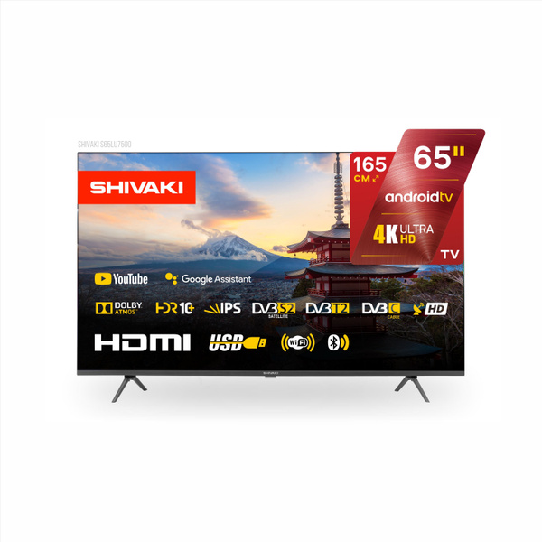 Купить телевизор SHIVAKI S65LU8500 4К Smart 65" - купить с доставкой по ...