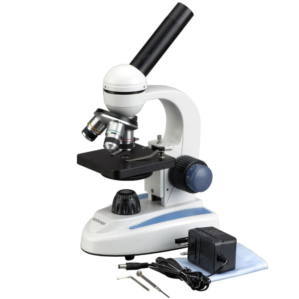 Микроскоп AmScope M158C-NJY, Биологический, 1000 крат купить по ...
