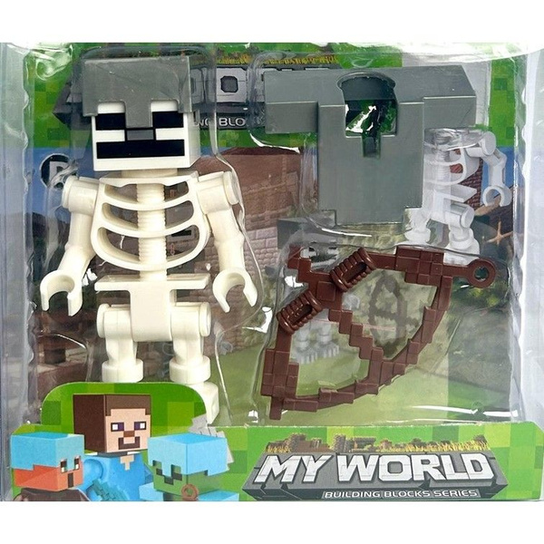 12D Конструктор minifigures Minecraft, фигурка Майнкрафт 8 см. - купить ...
