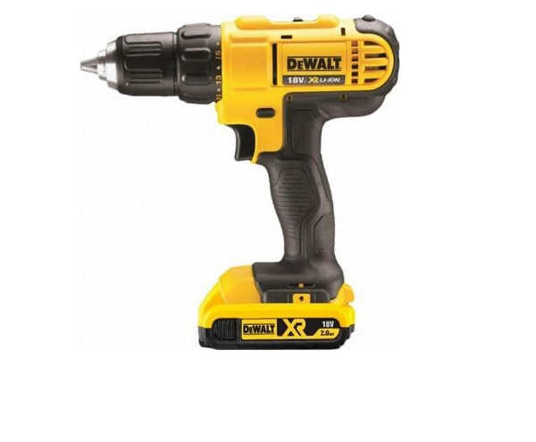 Шуруповерт DeWalt аккумуляторный "DeWalt" DCD771D2-KS (18В,Li-Ion,2Ач ...