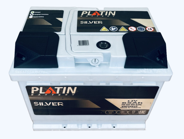 Аккумулятор автомобильный PLATIN Silver evro._Обратная (-/+) купить по ...