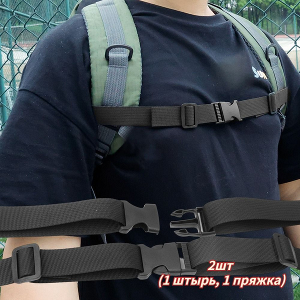 Стяжка нагрудная для рюкзака - купить с доставкой по выгодным ценам в ...