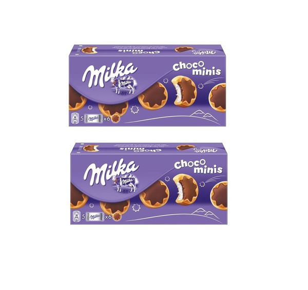 Печенье Milka Choco Minis / Милка Чоко Минис 150гр х 2шт (Германия ...