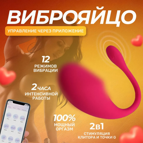 Вибратор виброяйцо женский с дистанционным управлением с телефона ...