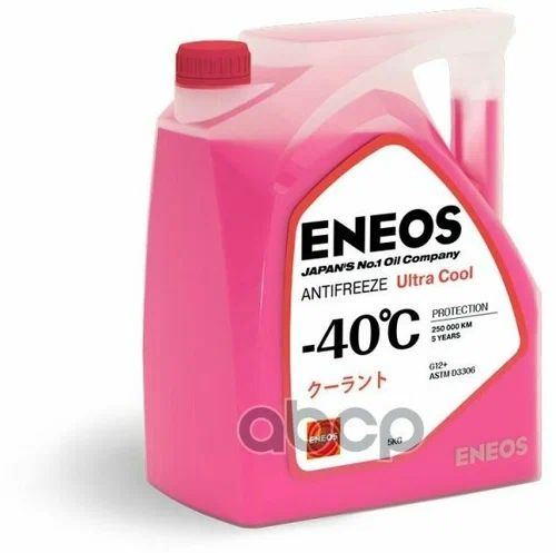 Антифриз ENEOS Ultra Cool -40°C G12+ 1кг (pink) купить по выгодной цене ...