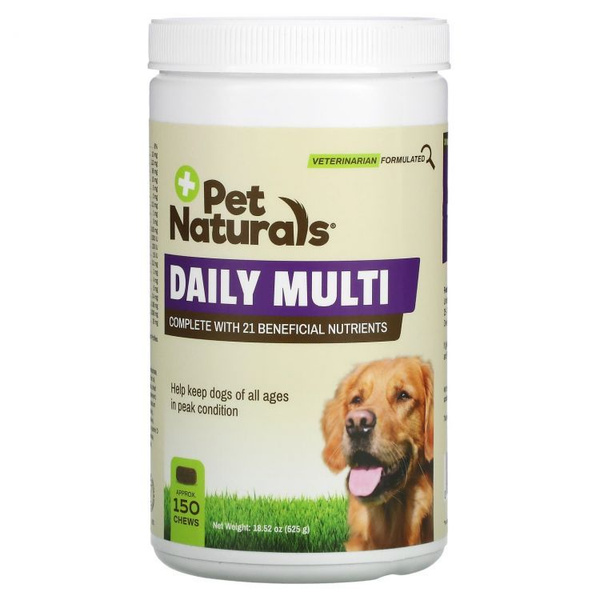 Pet Naturals, Daily Multi, витаминный комплекс для собак, 150 ...