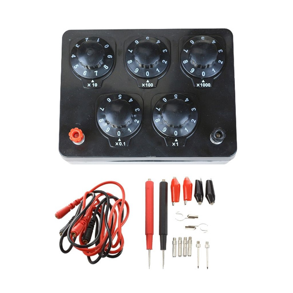 (1 комплект) черный резистор коробка железный переменный резистор ...