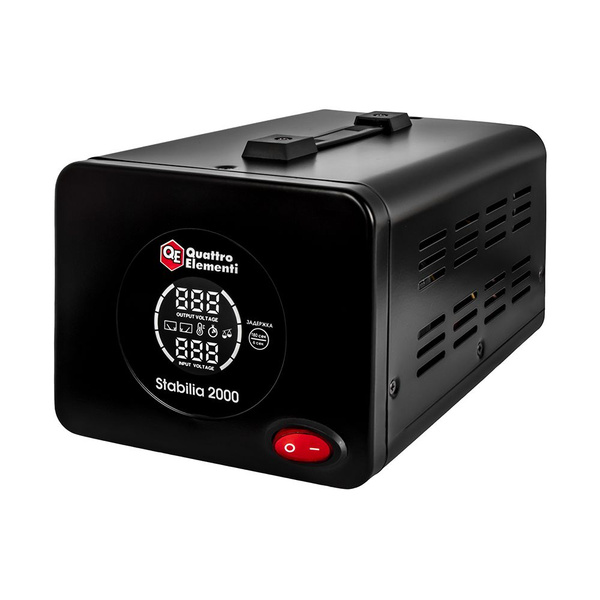 Стабилизатор напряжения QUATTRO ELEMENTI Stabilia 2000 (2000 ВА, 140 ...