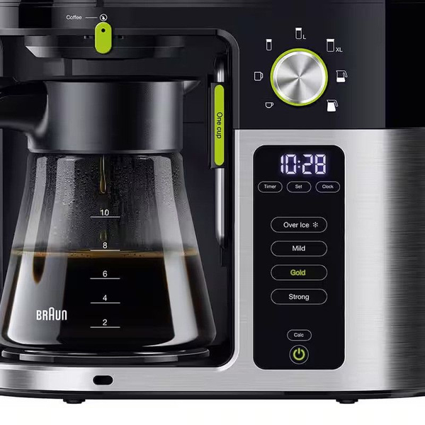Braun Кофеварка капельная Braun MultiServe KF 9050 BK, черный - купить ...