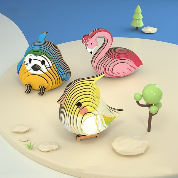 Картонный 3D конструктор - купить с доставкой по выгодным ценам в ...