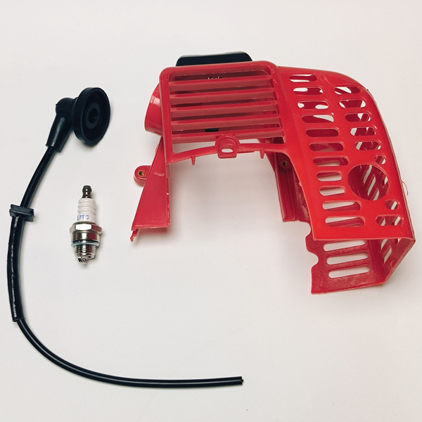 Корпус Бензотриммера + Бронепровод с колпачком + Свеча, для Китайских ...