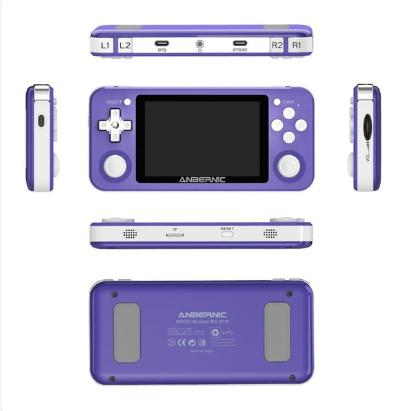 Игровая консоль Anbernic RG351P 3,5-дюймовый IPS-экран (поддержка игр ...