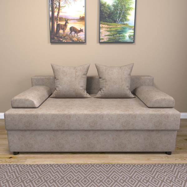 Прямой диван Глория-2, механизм Еврокнижка, 185х85х75 см - купить по ...