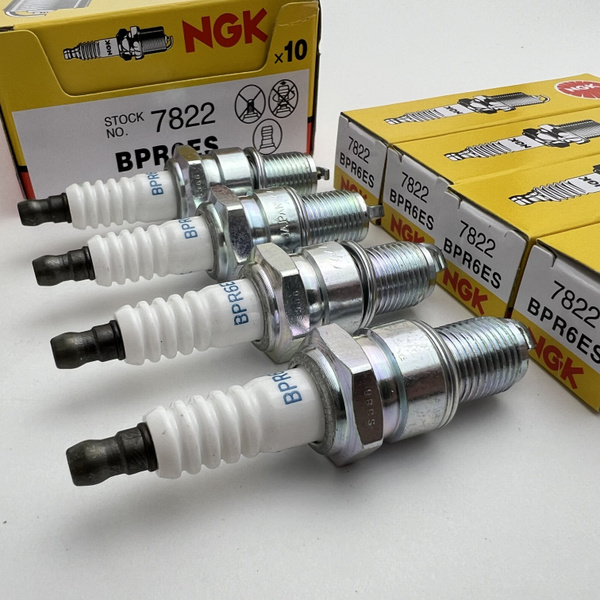 NGK Комплект свечей зажигания арт. BPR6ES / 7822, 4 шт. купить на OZON ...
