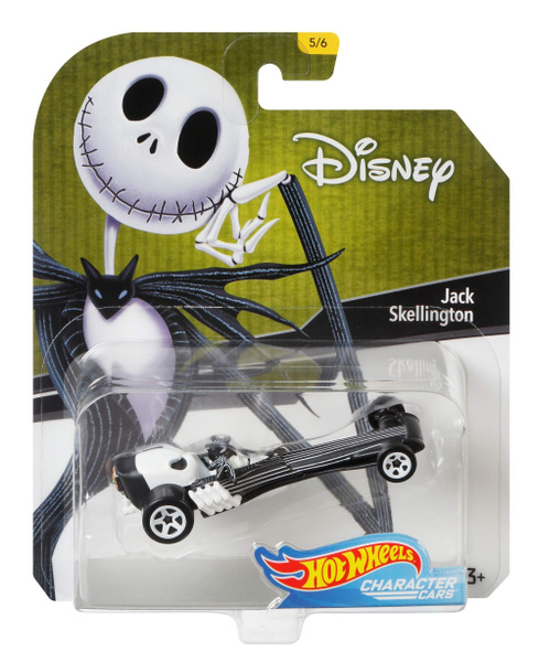 Машинка Mattel Hot Wheels Disney character cars Jack Skellington ...