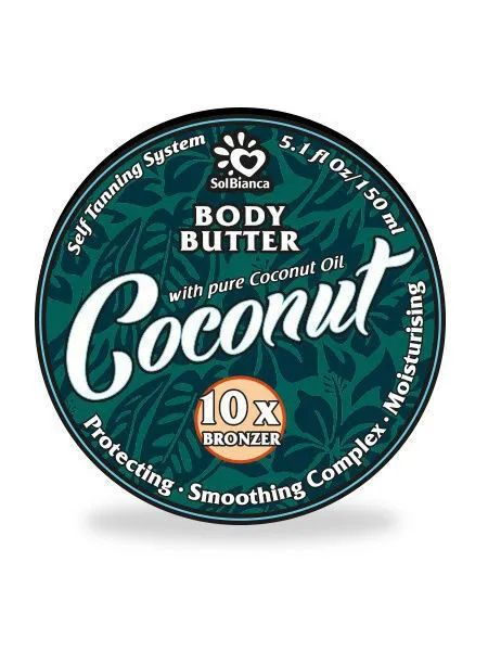 Автозагар для тела с бронзатором Твердое масло Coconut SOLBIANCA купить ...