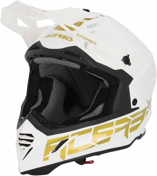 Кроссовый шлем ACERBIS X-TRACK 22-06, White/Gold, размер S - купить с ...