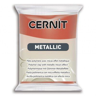 Пластика полимерная запекаемая CERNIT Metallic 56 г (057 медь) RH ...