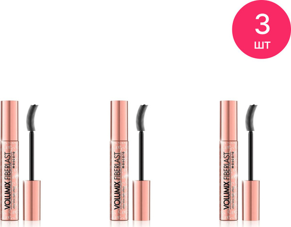 Eveline Cosmetics / Эвелин Косметикс Тушь Volumix Fiberlast черная с ...