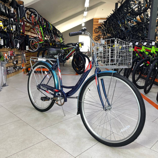 Велосипед городской 28" STELS Navigator-345 20" Z011, синий, разборная ...