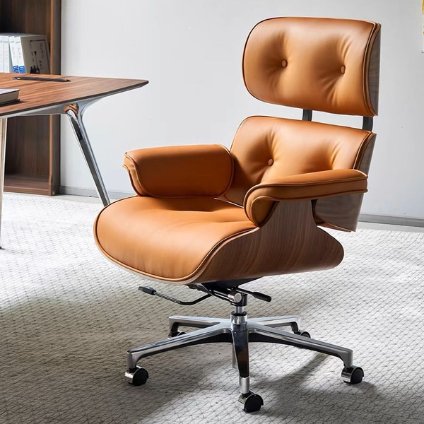 Кресло с оттоманкой Eames Style Lounge Chair & Ottoman (класс Premium ...