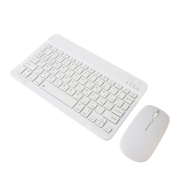 Клавиатура + мышь Bluetooth, супертонкая, для смартфона, планшета ...