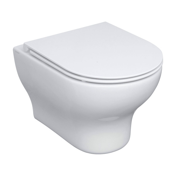 Унитаз подвесной итальянской фабрики GSG коллекция Speed, безободковый ...