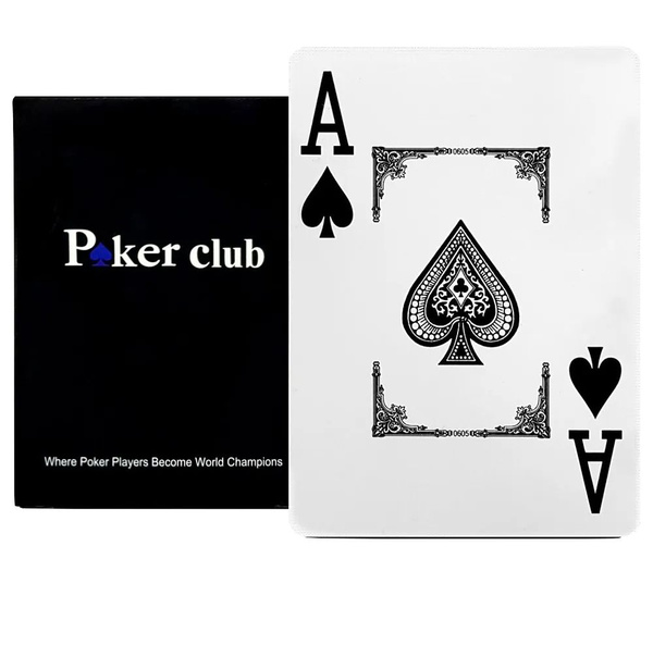 Игральные карты Poker club, синие, 54 карты - купить с доставкой по ...