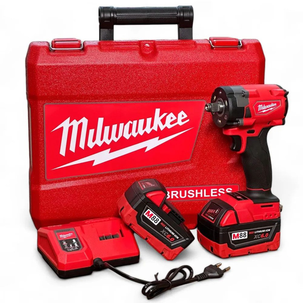Гайковерт аккумуляторный бесщеточный Milwaukee 18v - купить с доставкой ...