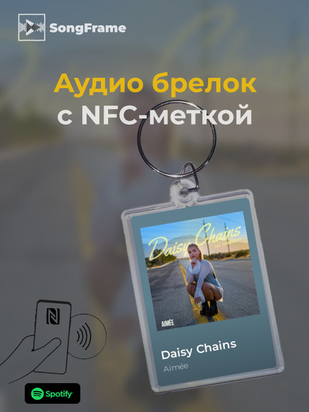 Брелок Spotify с NFC Aim e - Daisy Chains - купить с доставкой по ...