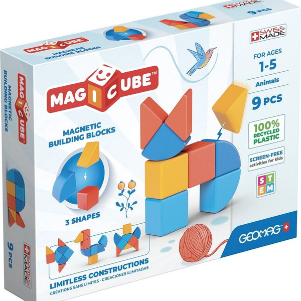 Конструктор Geomag Магнитные кубики, 3 формы, 9 эл. - купить с ...