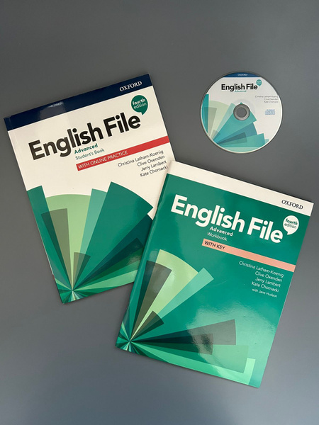 English File Advanced 4th Edition Учебник + Рабочая Тетрадь+CD - купить ...