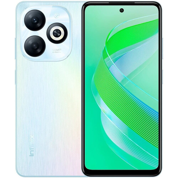 Характеристики Infinix Смартфон Smart 8 Pro 4/256 ГБ, голубой подробное ...