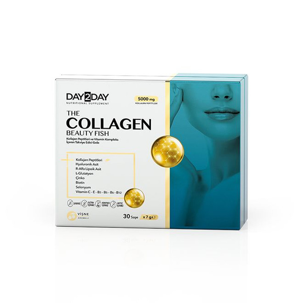 DAY2DAY ORZAX The Collagen 5000МКГ Beauty Fish вкус вишни, коллаген (30 ...
