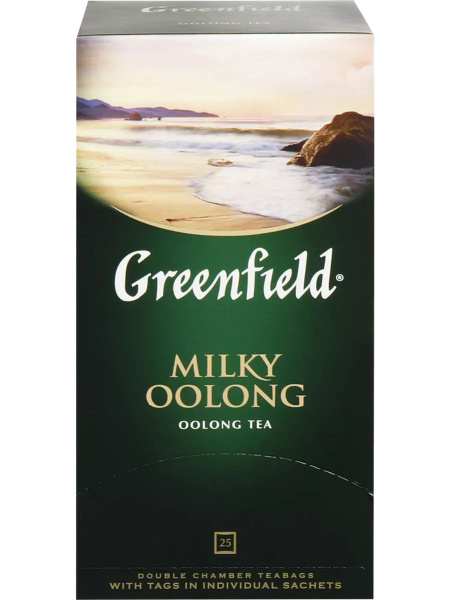 Чай черный GREENFIELD Milky oolong, 25пак - купить с доставкой по ...