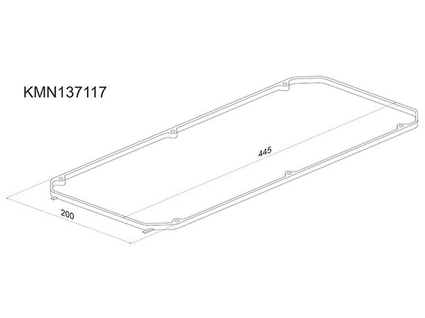 Прокладка клапанной крышки MMC 4G69 02-, Airtrek Outlander CU5W - SAT ...