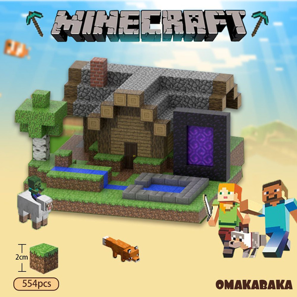 Магнитный Конструктор Майнкрафт набор детали фигурок Игрушка Minecraft ...