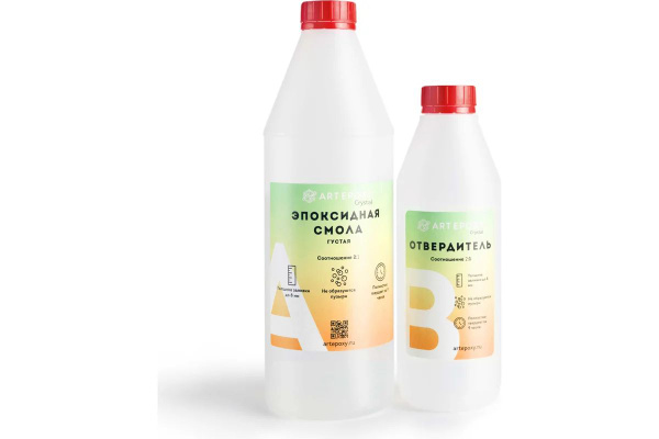 Густая эпоксидная смола ArtEpoxy 1 кг ВИ-21602 купить на OZON по низкой ...