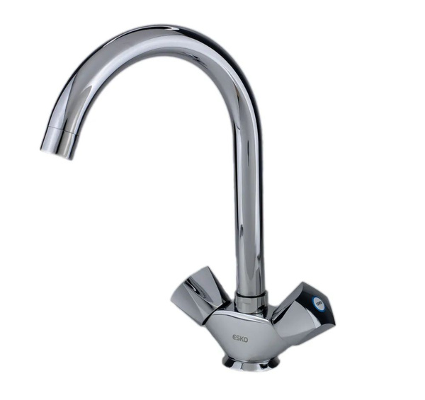 Смеситель для кухни (для мойки для раковины) двухзахватный кран-буксы ...