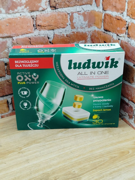 Ludwik ALL in one Ultimate Power Таблетки для посудомоечных машин 30 шт ...