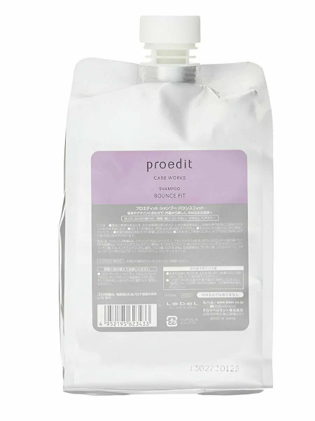 Lebel Proedit Shampoo Bounce Fit - Шампунь для волос, 1000 мл - купить ...