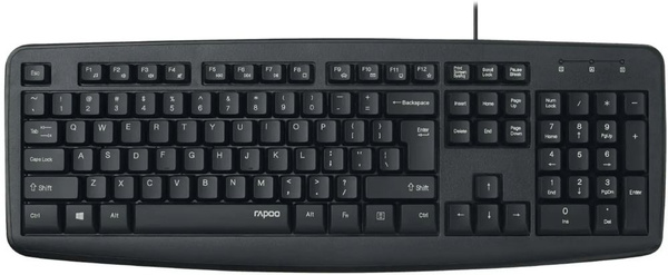 Мембранная клавиатура RAPOO NK2500 купить по низкой цене: отзывы, фото ...