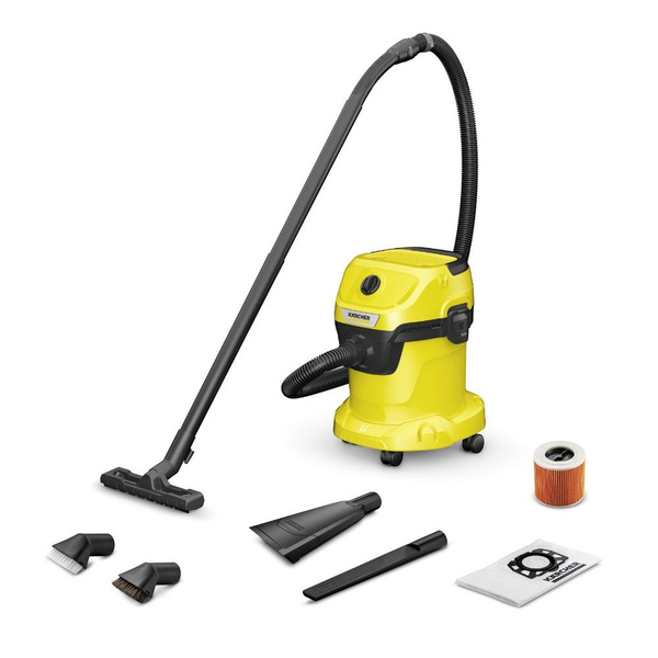 Пылесос для дома Karcher WD 3 V-15/4/20 Car 1.628-121.0 сухой и влажной ...