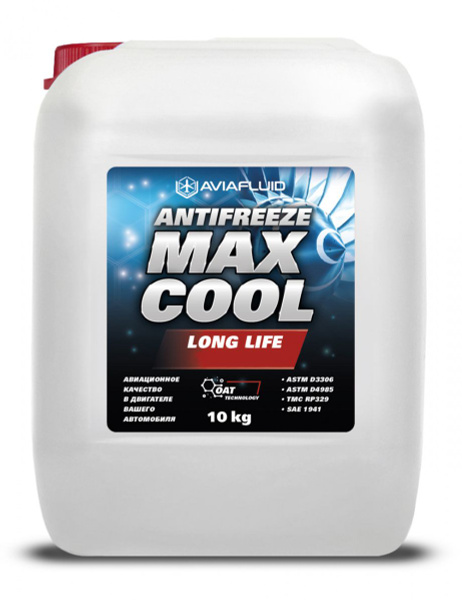 Антифриз MAXCOOL Long Life, Готовый раствор купить по выгодной цене в ...
