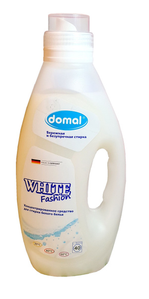 Domal ( Домаль ) Жидкое моющее средство для стирки БЕЛЫХ вещей ...