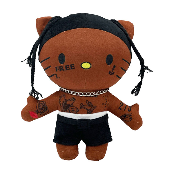 Мягкая игрушка, кот Трэвис Скотт / Travis Scott cat купить на OZON по ...