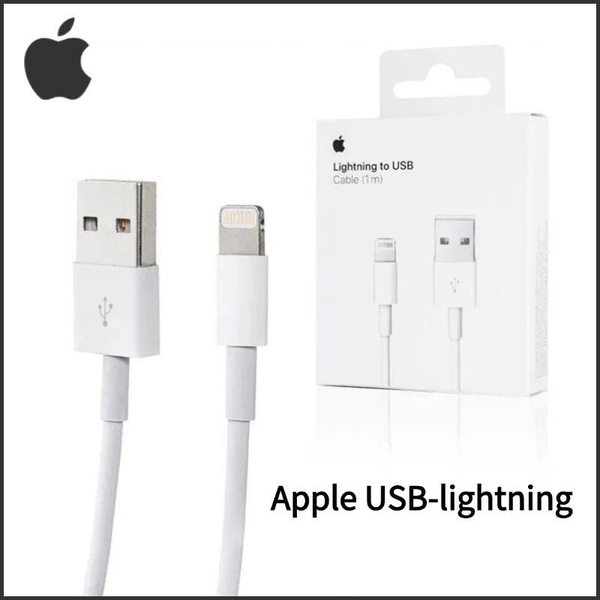 Кабель Apple Lightning, USB Apple USB 1m - купить по низкой цене в ...