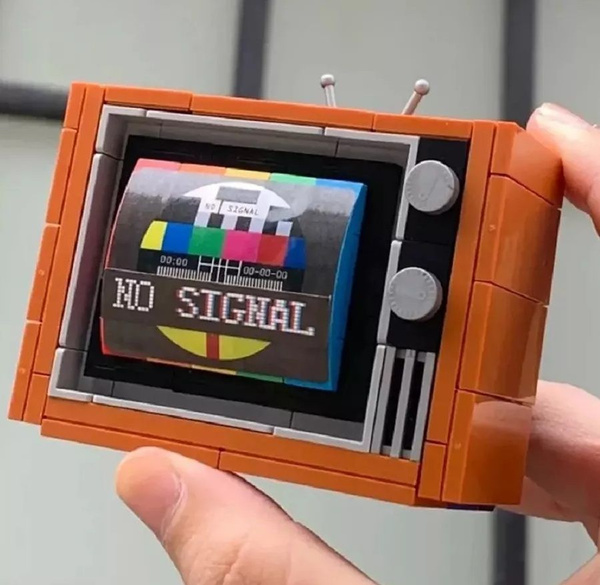 Конструктор 3Д JAKI Ретро телевизор Горизонт, 132 деталей - JK8210 ...